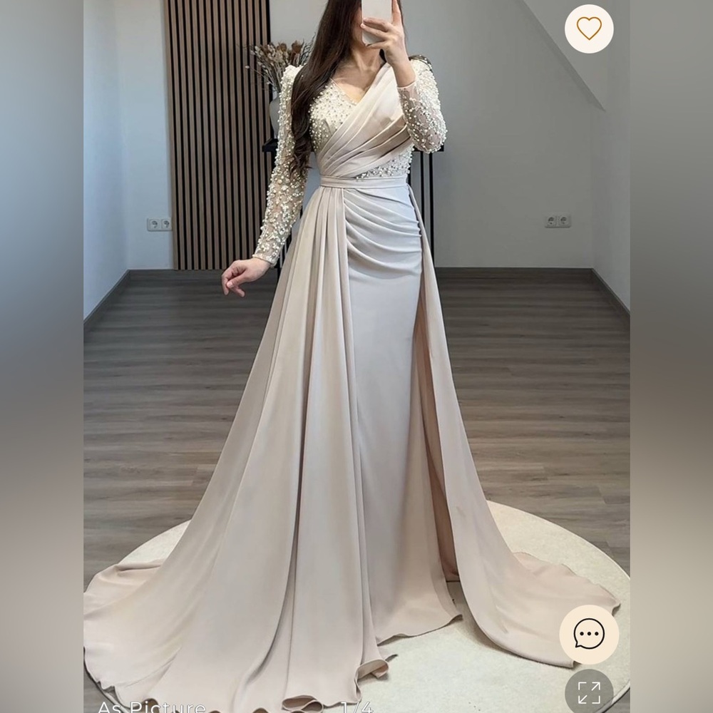 Missacc dusty rose evening dress size 12